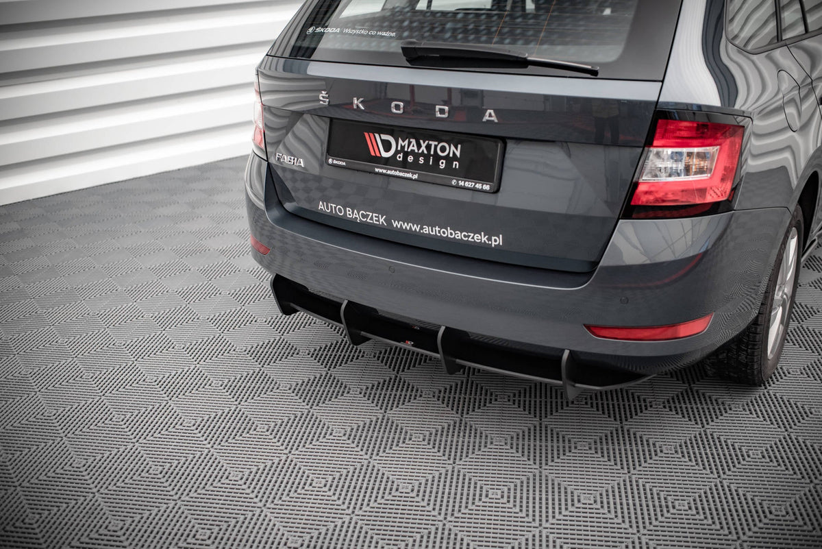 Difusor trasero Street Pro para Skoda Fabia Combi Mk3 Facelift