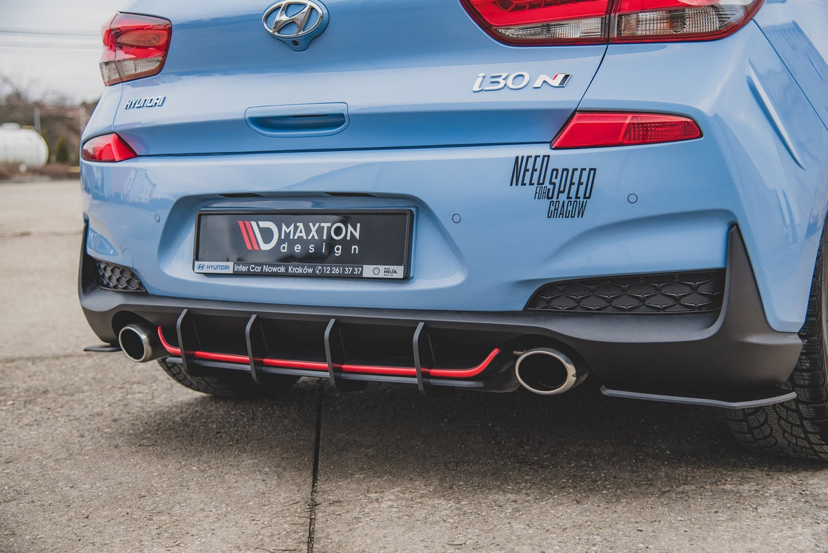 Difusor trasero Street Pro V.1 para Hyundai I30 N Mk3 Hatchback