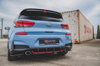 Difusor trasero Street Pro V.1 para Hyundai I30 N Mk3 Hatchback