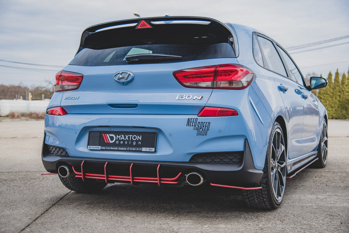Difusor trasero Street Pro V.1 para Hyundai I30 N Mk3 Hatchback