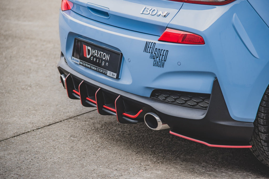 Difusor trasero Street Pro V.1 para Hyundai I30 N Mk3 Hatchback