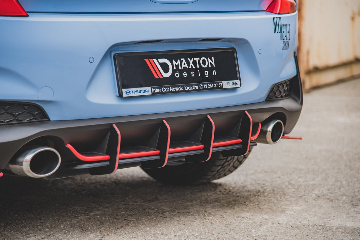 Difusor trasero Street Pro V.1 para Hyundai I30 N Mk3 Hatchback