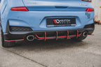 Difusor trasero Street Pro V.1 para Hyundai I30 N Mk3 Hatchback