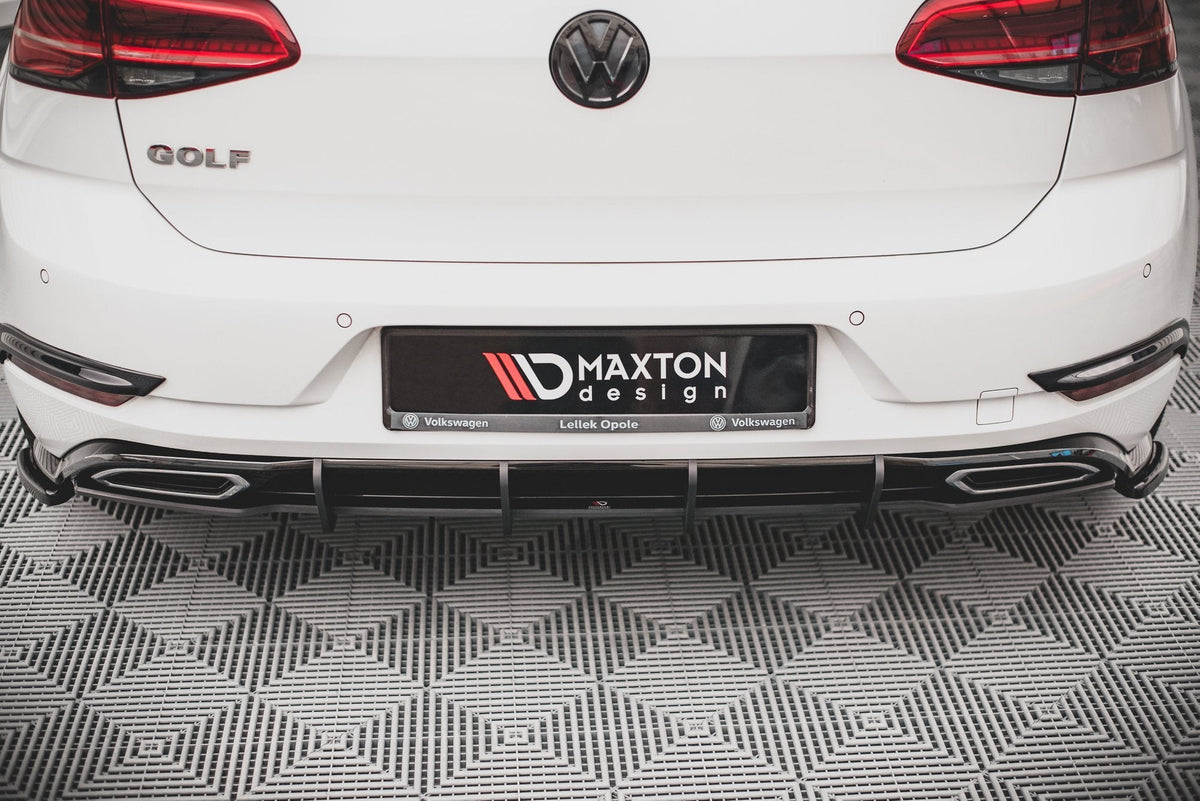 Difusor trasero Street Pro para Volkswagen Golf R-Line Mk 7 Facelift