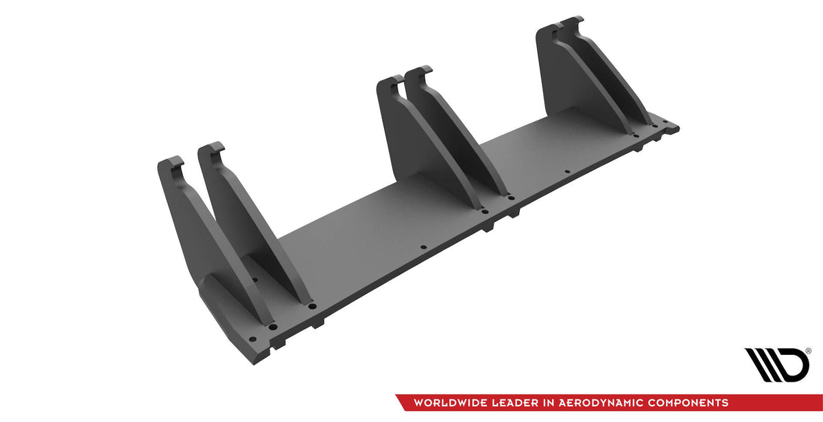 Difusor trasero Street Pro para Volkswagen Golf R Mk7