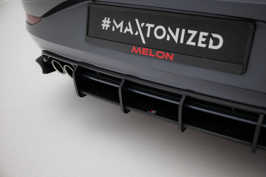 Difusor trasero Street Pro para Volkswagen Polo GTI Mk6 Facelift