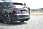 Difusor trasero V.2 para Audi RS3 8V Facelift Sportback