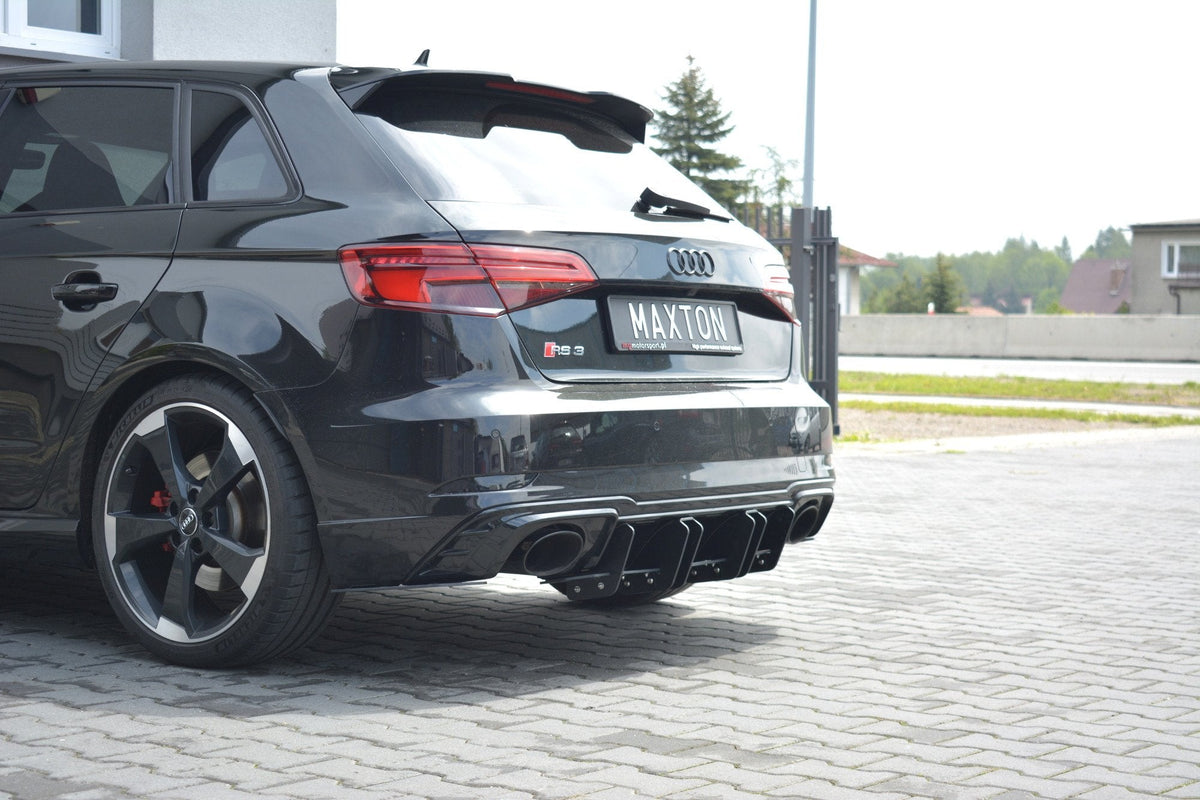 Difusor trasero V.2 para Audi RS3 8V Facelift Sportback