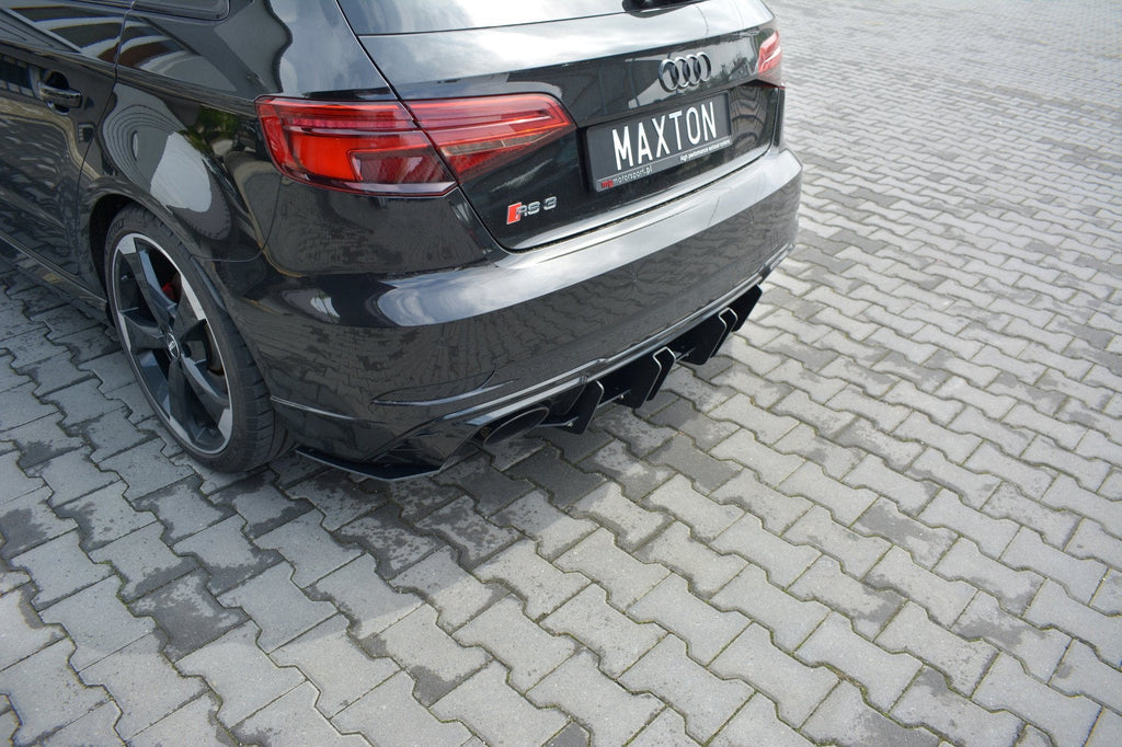 Difusor trasero V.2 para Audi RS3 8V Facelift Sportback