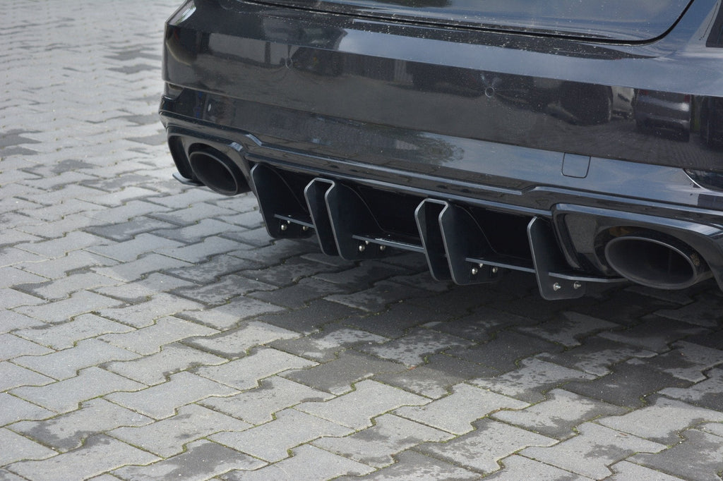 Difusor trasero V.2 para Audi RS3 8V Facelift Sportback