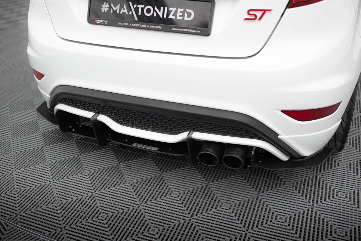 Difusor trasero V.2 para Ford Fiesta Mk7 ST Facelift