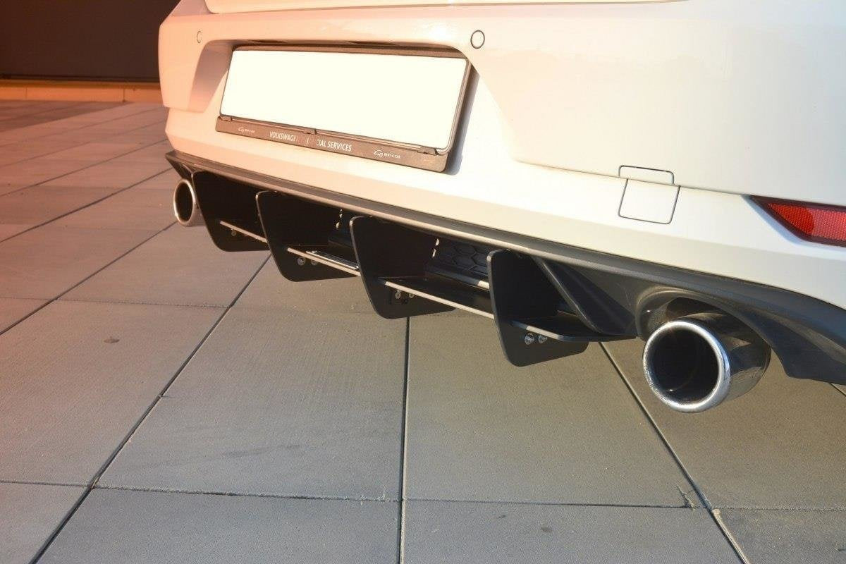 Difusor trasero para Volkswagen Golf Mk7 GTI Facelift