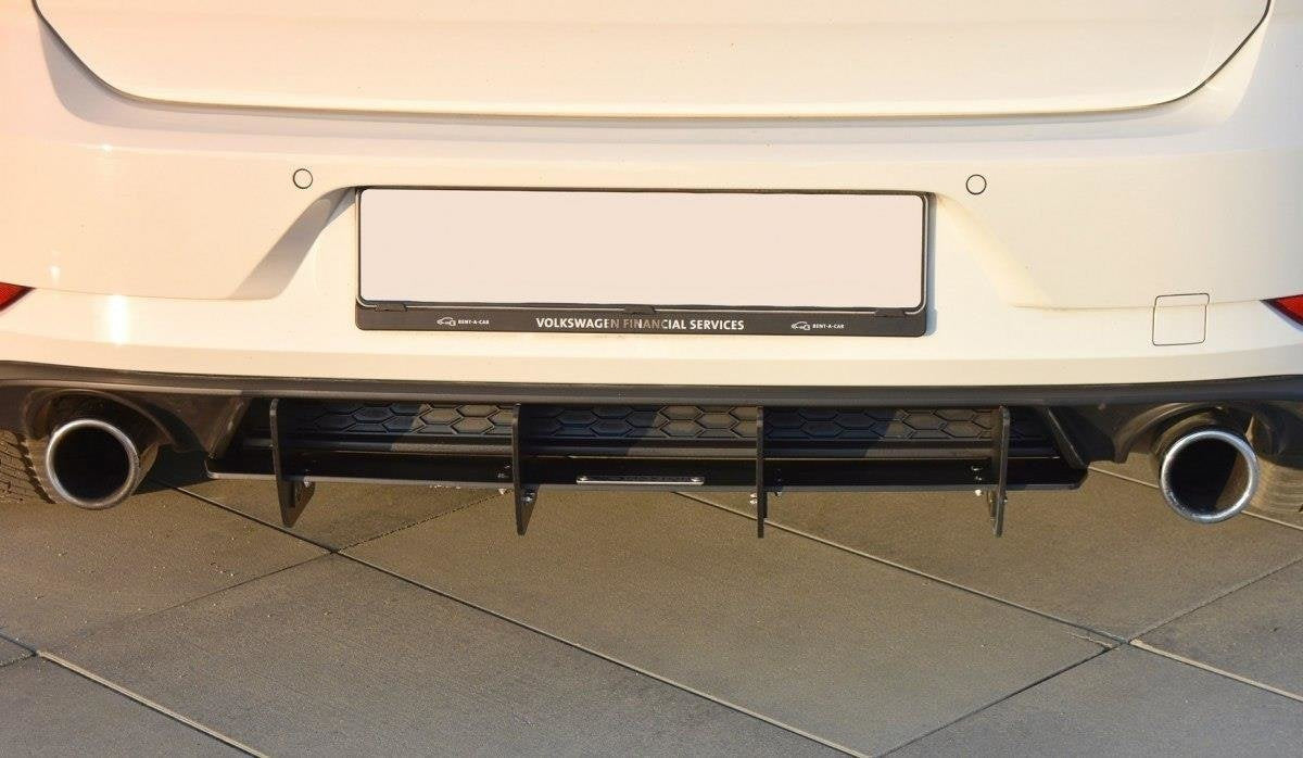 Difusor trasero para Volkswagen Golf Mk7 GTI Facelift