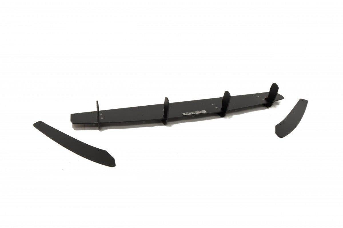 Difusor trasero y splitters laterales traseros para Audi A6 S-Line Sedan / Avant C7 (Exhaust 2x1)