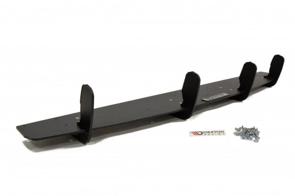 Difusor trasero y splitters laterales traseros para Audi A6 S-Line Sedan / Avant C7 (Exhaust 2x1)