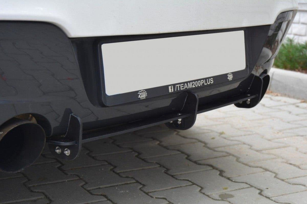 Difusor trasero y splitters laterales traseros para BMW 1 F20/F21 M-Power