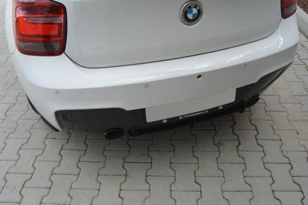 Difusor trasero y splitters laterales traseros para BMW 1 F20/F21 M-Power