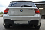 Difusor trasero y splitters laterales traseros para BMW 1 F20/F21 M-Power
