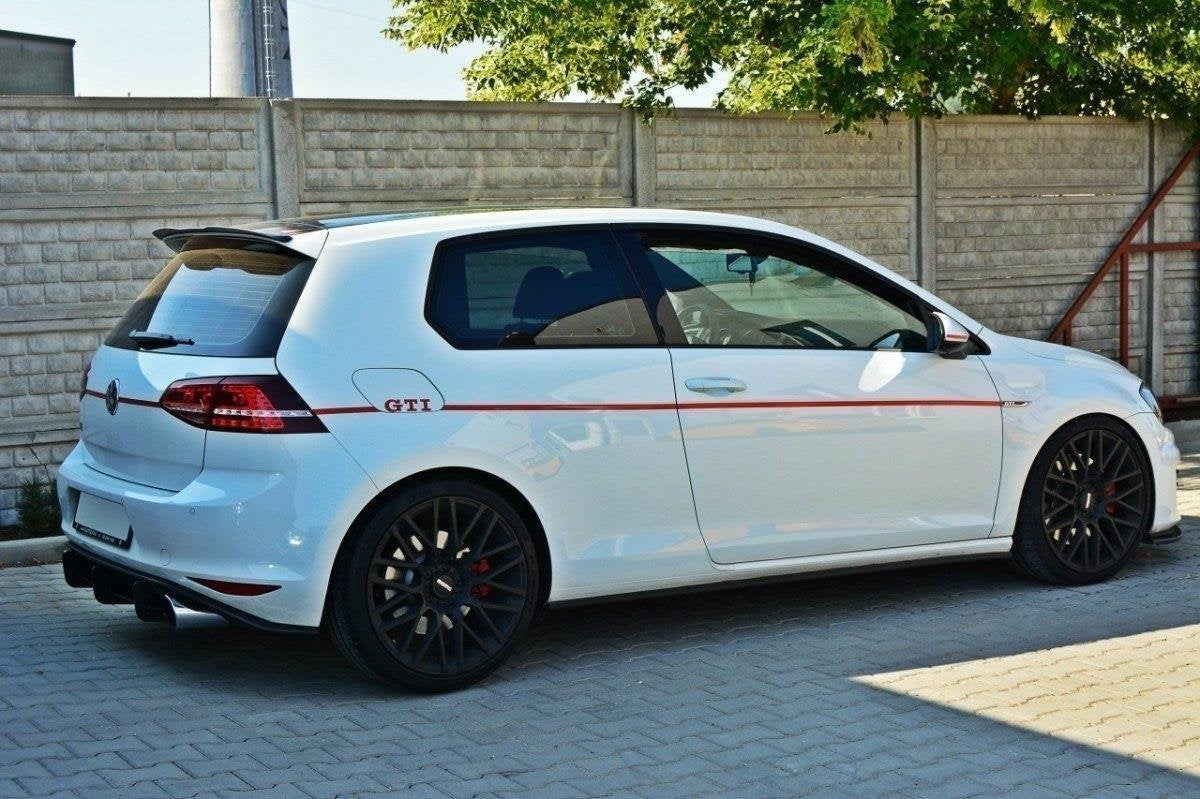 Difusor trasero y splitters laterales traseros para Volkswagen Golf Mk7 GTI
