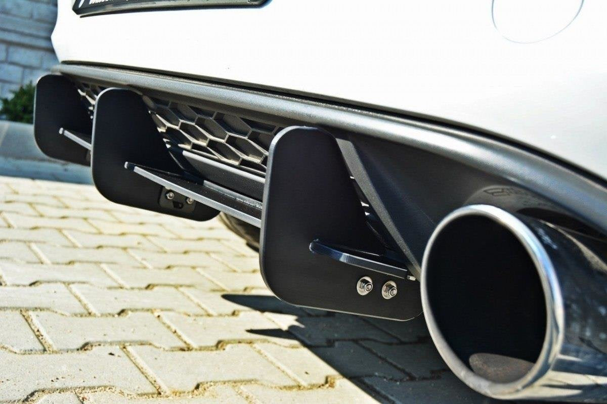 Difusor trasero y splitters laterales traseros para Volkswagen Golf Mk7 GTI