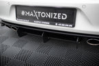 Difusor trasero y splitters laterales traseros para Volkswagen Golf Mk7 R Hatchback