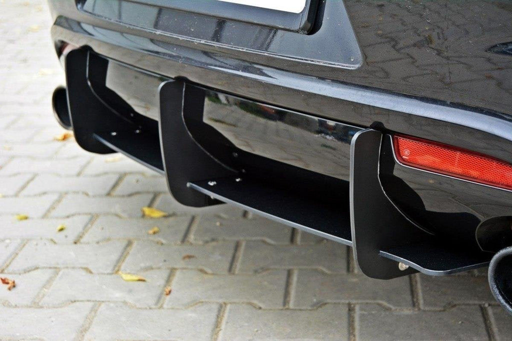 Difusor trasero y splitters laterales traseros para Volkswagen Scirocco R