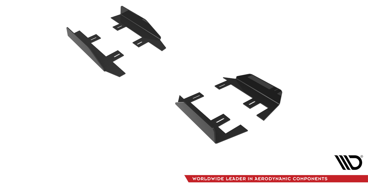 Flaps laterales para Mercedes A35 AMG / AMG-Line Aero Pack W177