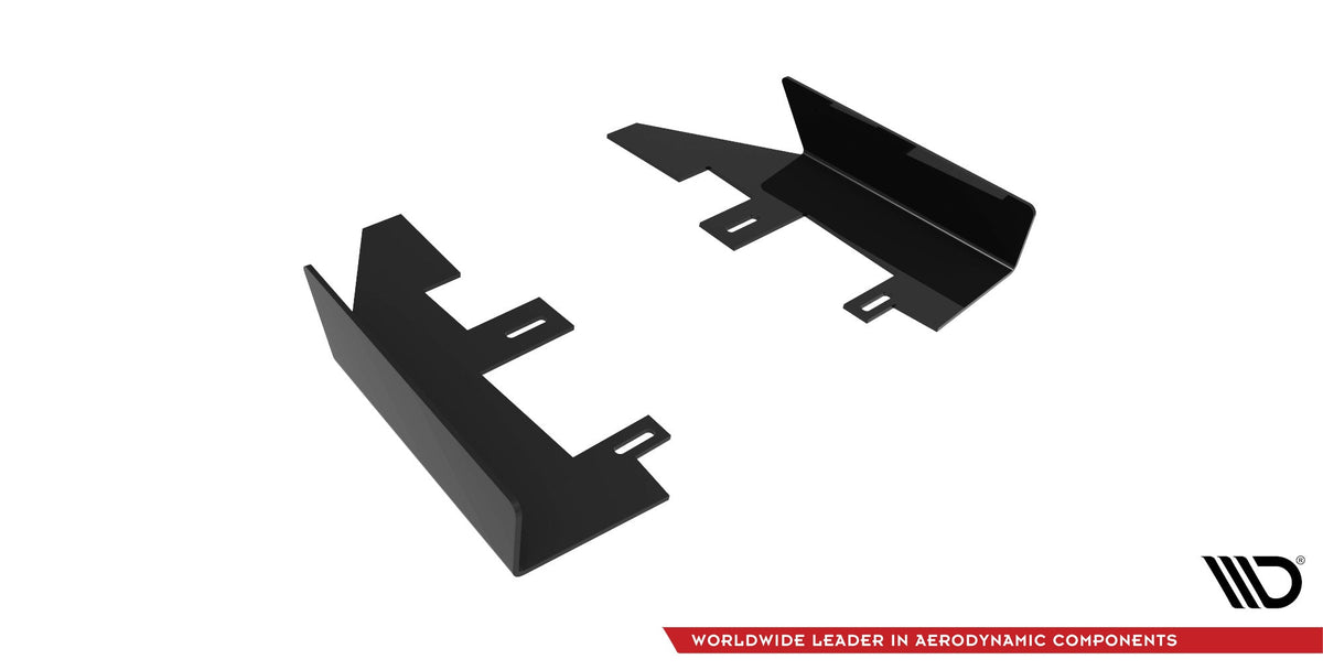 Flaps laterales traseros para Mercedes-AMG C63 Sedan / Estate W205 Facelift