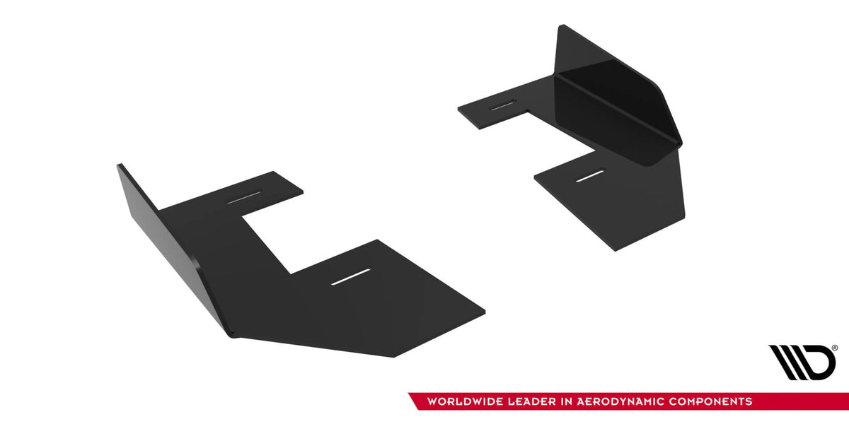 Flaps laterales traseros para Mitsubishi Lancer EVO X