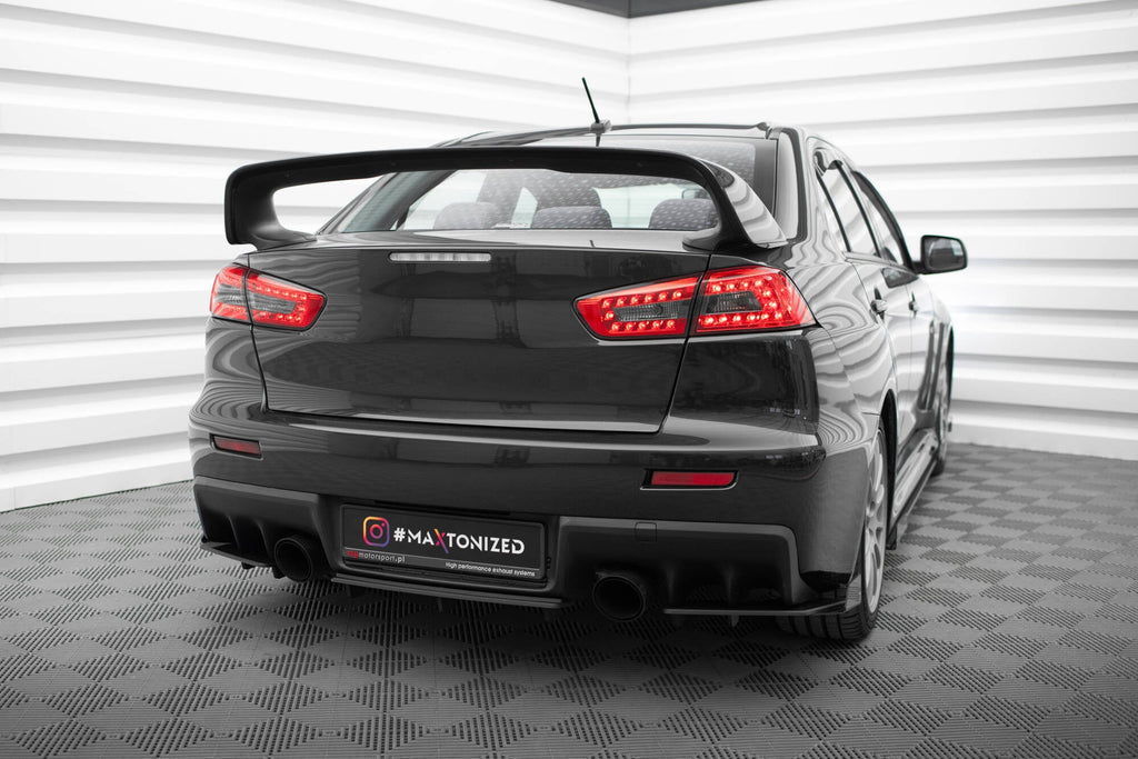 Flaps laterales traseros para Mitsubishi Lancer EVO X