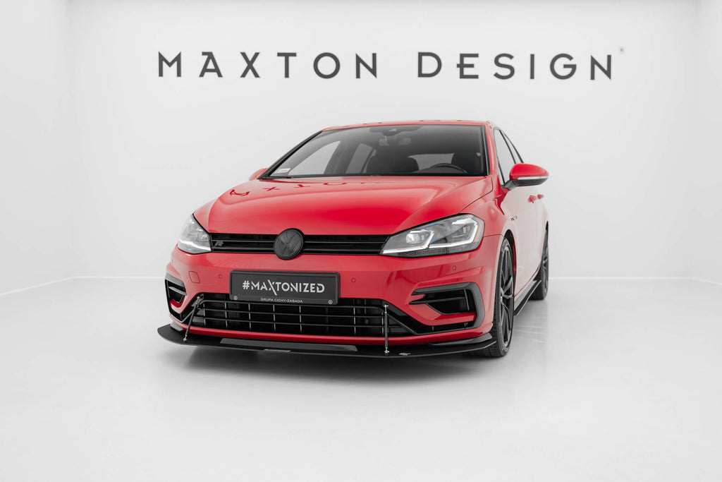 Splitter delantero Racing Hybrid para Volkswagen Golf Mk7 R / R-Line Facelift