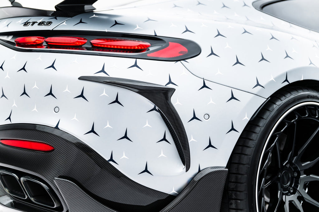 Prepreg Parachoques trasero Carbon Canards para Mercedes-AMG GT 63 / 55 / 63 S E Performance C192