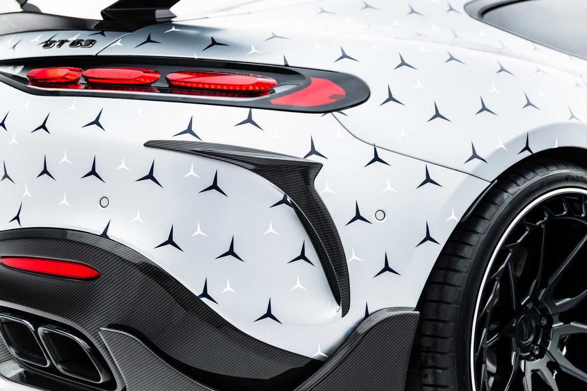 Prepreg Parachoques trasero Carbon Canards para Mercedes-AMG GT 63 / 55 / 63 S E Performance C192