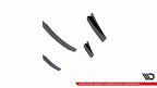 De fibra de carbono Canards de parachoques delantero Prepreg para BMW 1 M-Pack / M135i / 128ti F40
