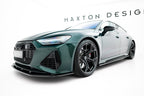 Taloneras de fibra de carbono prepreg para Audi RS7 C8