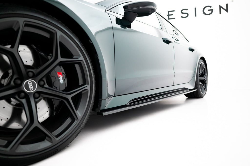 Taloneras de fibra de carbono prepreg para Audi RS7 C8
