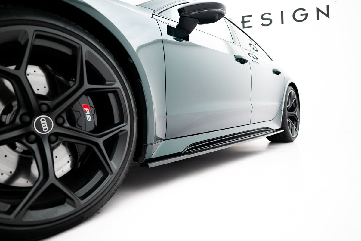 Taloneras de fibra de carbono prepreg para Audi RS7 C8