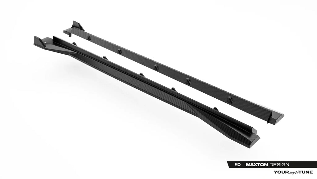 Taloneras de fibra de carbono prepreg para Audi RSQ8 Mk1 Facelift