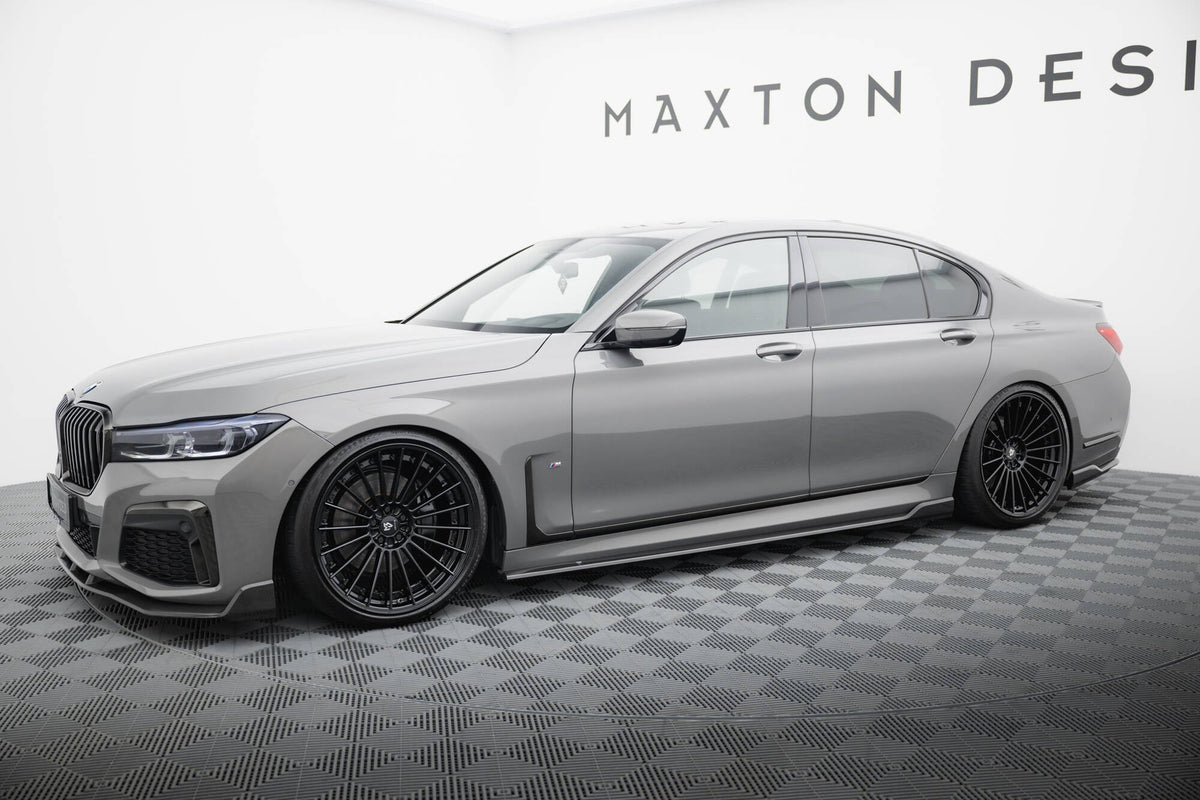Taloneras de fibra de carbono prepreg para BMW 7 M-Pack G11 Facelift