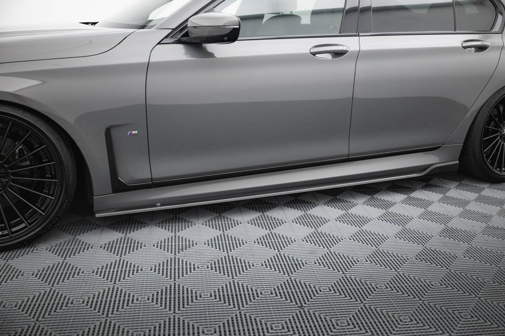 Taloneras de fibra de carbono prepreg para BMW 7 M-Pack G11 Facelift