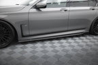 Taloneras de fibra de carbono prepreg para BMW 7 M-Pack G11 Facelift