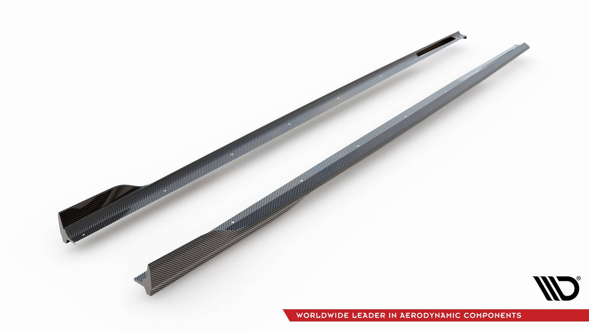 Taloneras de fibra de carbono prepreg para BMW 7 M-Pack G11 Facelift