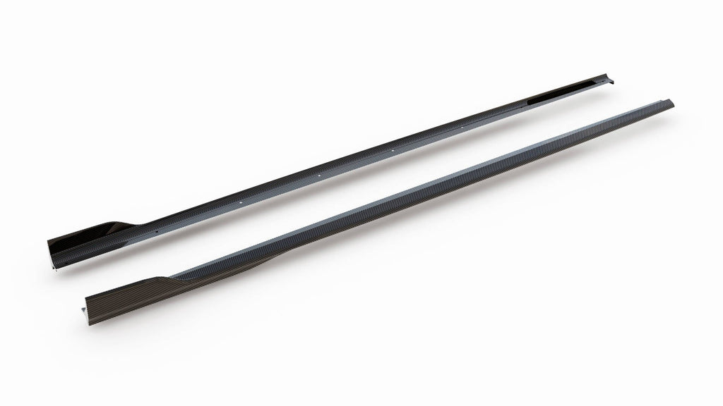 Taloneras de fibra de carbono prepreg para BMW 7 M-Pack G11 Facelift