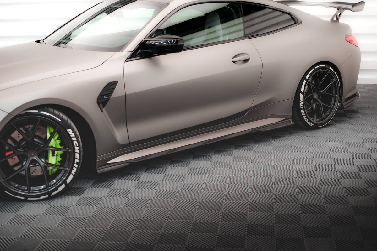 Taloneras de fibra de carbono prepreg para BMW M4 G82 / G82 Facelift