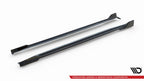 Taloneras de fibra de carbono prepreg para BMW X5 M-Pack G05 Facelift