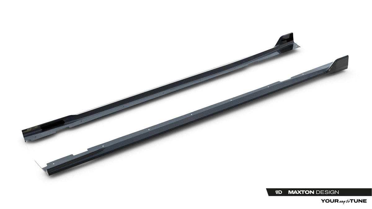 Taloneras de fibra de carbono prepreg para BMW X7 M-Pack G07