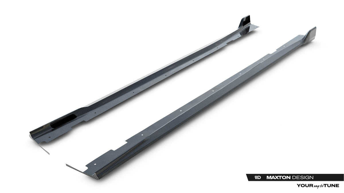 Taloneras de fibra de carbono prepreg para BMW X7 M-Pack G07