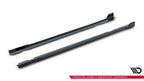 Taloneras de fibra de carbono prepreg para BMW X7 M-Pack G07 Facelift