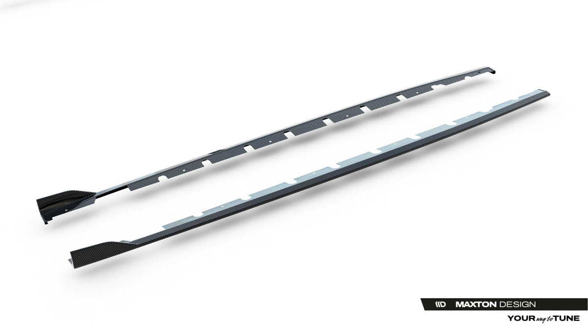 Taloneras de fibra de carbono prepreg V.1 para Audi RS3 Sedan 8Y Facelift