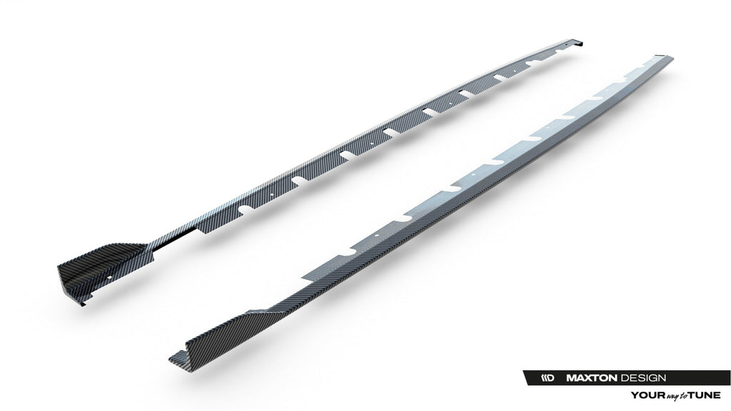 Taloneras de fibra de carbono prepreg V.1 para Audi RS3 Sedan 8Y Facelift